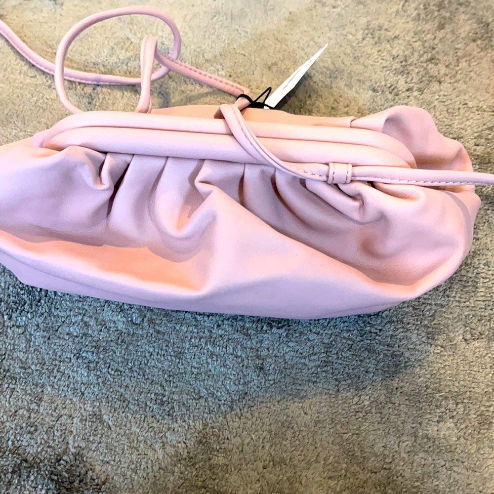Blush pink purse